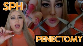 SPH Penectomy - TINY scissors for a TINY dick