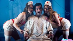 Pure Lucky Fate and Myra Moans's missionary action