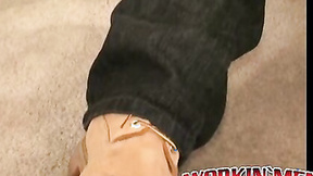 ”Hottest thug amateur strokes bushy dick in cumshot solo”