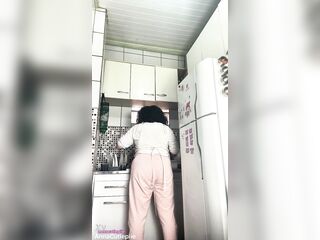 Fat Housewife Farting Whilst Washing Dishes Voyeur Style