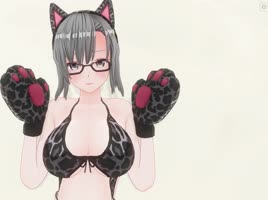 H3DC's Neko Delight: 3D Hentai Orgasm in Ahegao Bliss