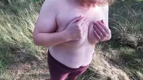 Raw Red Titty Slap Party: Fleshy Nips Get Creamy Whippage, Girl Cummin' Now!
