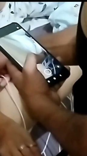 My wife wants to try vibrator on her creamy pussy . It's feel good real homemade couple trying new   Clip 2