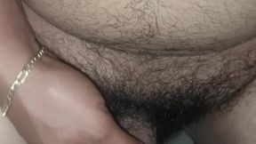 Filipina maid moans as she gets her tight pussy filled with cum