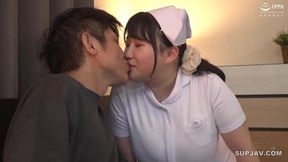 Busty nurse Akane Sana shows off her big tits