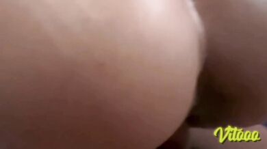 Latina in bed shaking her ass because she wants more dick