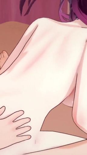 Captivating moment from &quot;MILF Kafka maker her stepson cum - honkai star rail hentai&quot;