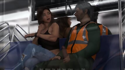 The East Block: Girl Jerks Off Construction Worker In The Train And Sends Pics To Her Cuck Boyfriend Ep 17