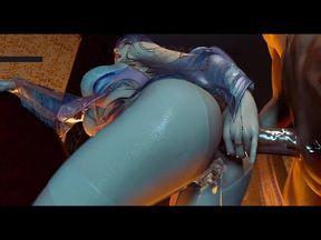 Goddess of Enchanted Fantasy Curves - 3D Animation Hentai