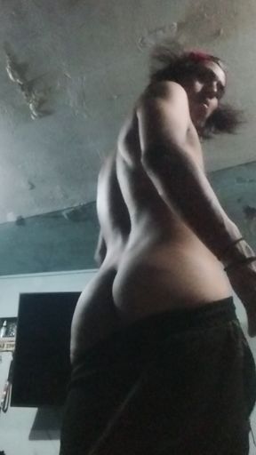 Mexican Guy Exercising Naked