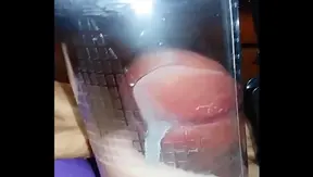 Cumshot Splashed Inside the Tube – SoloBoy 18+ Cock Vibrator Ejaculation Scene