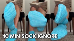 Ignoring You in Colorful Socks
