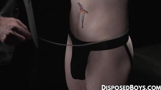 DisposedBoys.com - Hairy studs Jack Dixon and Legrand Wolf spitroast jock Danny Wilco