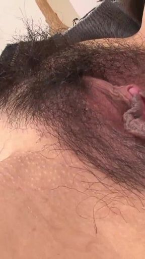 Thrilling moment from &quot;Now Pregnant, Stranger cum explosion in my tight Hairy Pussy&quot;