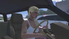 Dodge Caravan Cranking Template - Anna in Gold Loafers 1080p