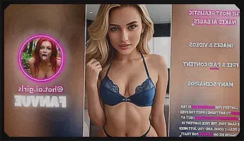 Artificially Beautiful: AI-Created Blondes in Blue Lingerie - 4K High-Octane HD Porn