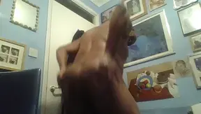 Chubby Bear Soaked in Sweat Rides Huge BBC After Grueling Workout – 18+