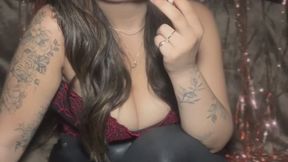 Smoking birthday girl