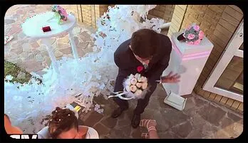 VIP4K Bride's Intense Wedding Day Encounter With Master of Ceremonies