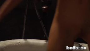 Huntress Brands Her Lesbian Slaves And Chains Them