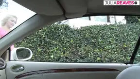 Blonde pretty woman rides his thick cock