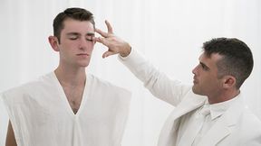 Submissive Mormon Elder Craves His New Daddy's Dominance - Missionary Seduction