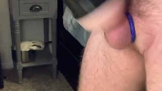 Two minutes of moaning and dripping cum