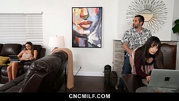 Donnie Watches the Game and Fucks His Two Freeuse Girls at the Same Time - Cncmilf