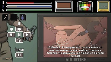 my assistant girl watches me drive away a flying ghost with my dick, filling her pussy with cum