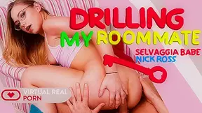 Nick Ross Selvaggia Darling in Drilling my roommate - VirtualRealPorn