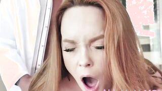 AllAnalmom.com - Red Head milf Summer Hart has a crazy hot set of natural titties, so when a “doctor” comes knocking at her front door to make sure they are healthy