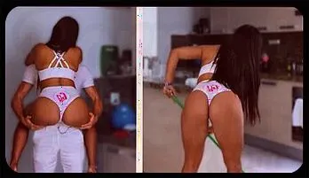 Seductive Latina Maid Ignites Passion in Intense Amateur Encounter