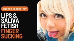 Experience the Intimate Selfie Session of Reona MARUYAMA: A Feast of Tongue, Lips, and Suggestive Finger Sucking