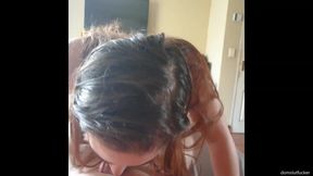 Stepdaddy’s Morning Blowjob and Fuck, Cum in Mouth and Swallow