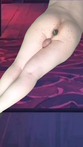 Pre-Cumming Thighs Masturbating Bringing a Hot Load from Deep in Me