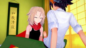 yoh takes anna - shaman king parody