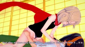 yoh takes anna - shaman king parody