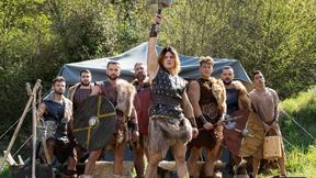 ”Wild gay warriors having group sex with gods”