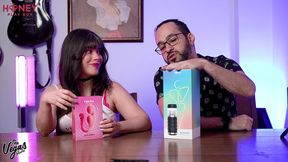 i put the honey playbox s warrior on my husband until he came hard and could barely turn it off