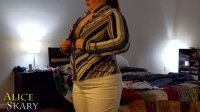 Trying On Dress Shirts