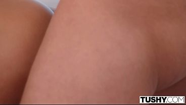 Hot Asian blonde Kazumi enjoys an indoor session with her tutor