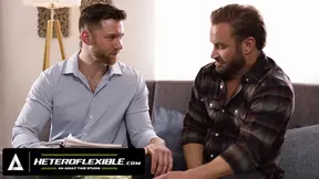 DisruptiveFilms - Therapist Caden Jackson Lures Conflicted Straight Bruce Jones Craving Anal - PART 1