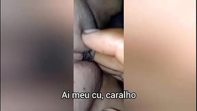 Gozei com o punho na minha buceta