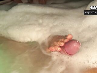 Banging with a stranger in the hotel jacuzzi! Abby love