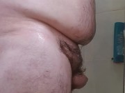 Fat gainer shower time