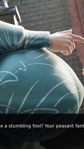 Sexy Blonde Queen with Giant Boobs Titty Fucked by a Messenger Boy and Facialized