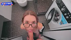 Juicy Apartment Manager Came To Inspect The Apartment And Fixed The Pipe Issue