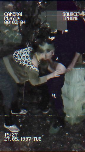 Steamy Public Encounter: MILF Gives a Wild Blowjob in the Streets, Caught by the Police!