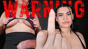 FLIP OFF BRAIN HIJACK - Rejected by Countess Wednesday and Turned into a Middle Finger Flipoff Junkie via Binaural Tones and Big Tits Titnosis - MP4 1080p