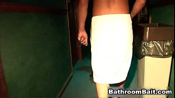 Super sexy gay orgy in public bathroom gay video